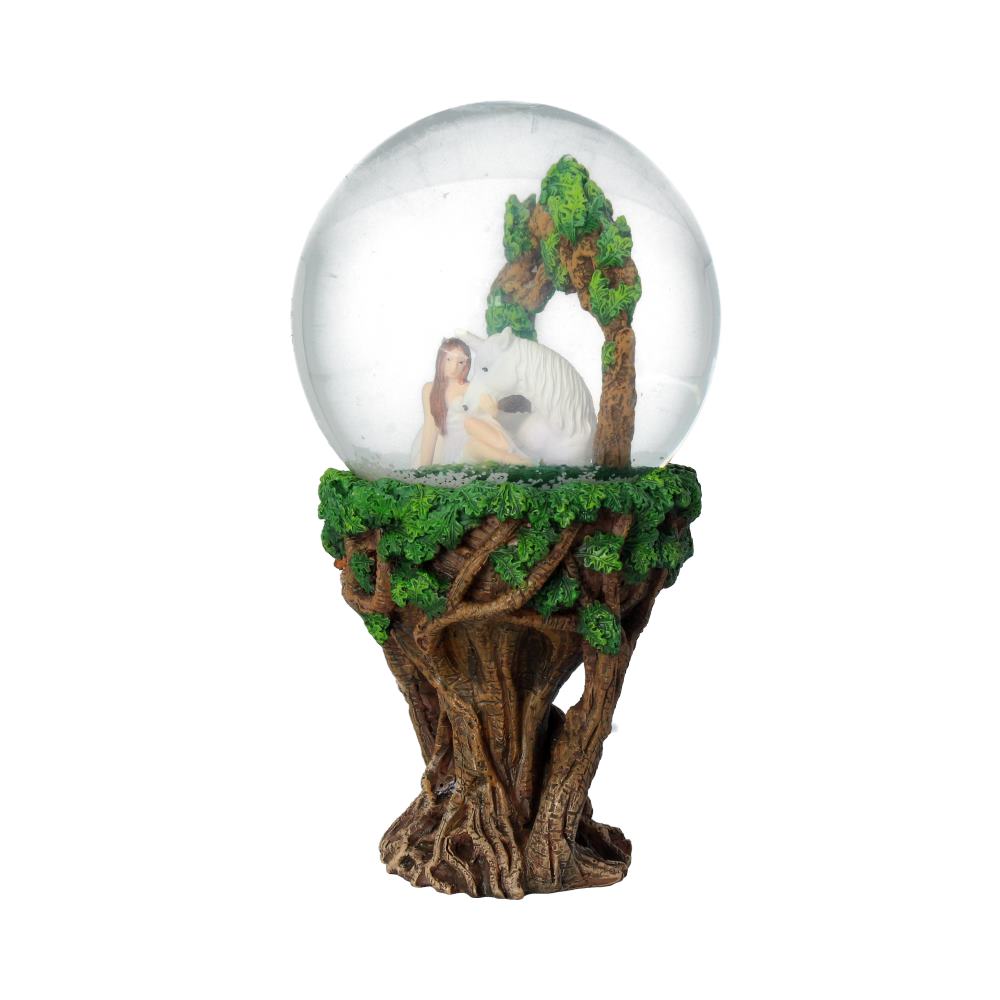 Pure Heart Snow Globe by Anne Stokes