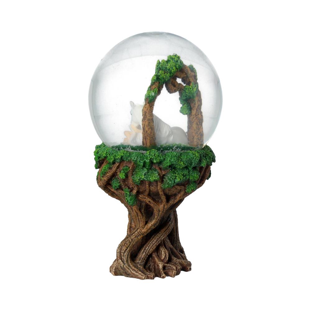 Pure Heart Snow Globe by Anne Stokes