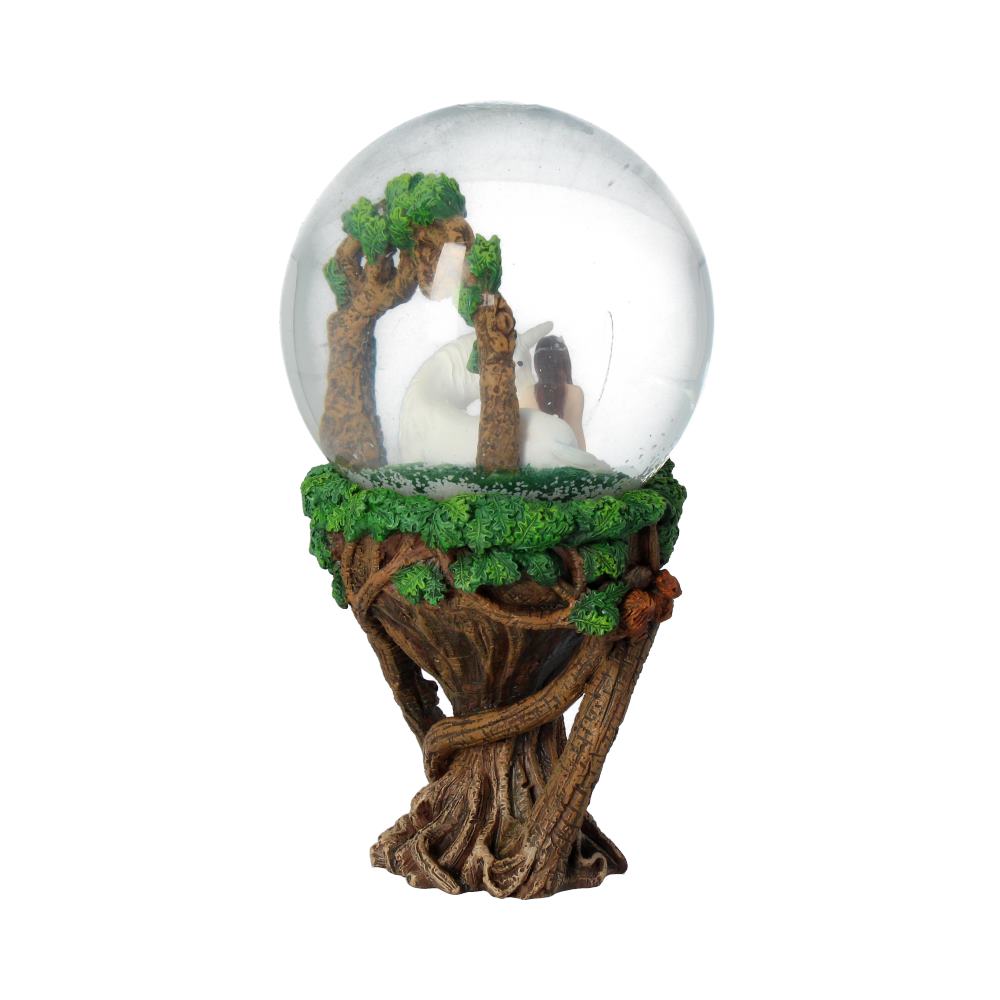 Pure Heart Snow Globe by Anne Stokes