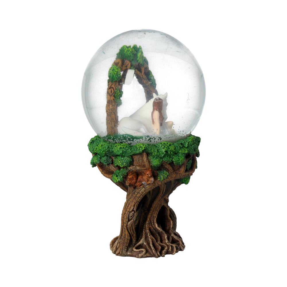 Pure Heart Snow Globe by Anne Stokes