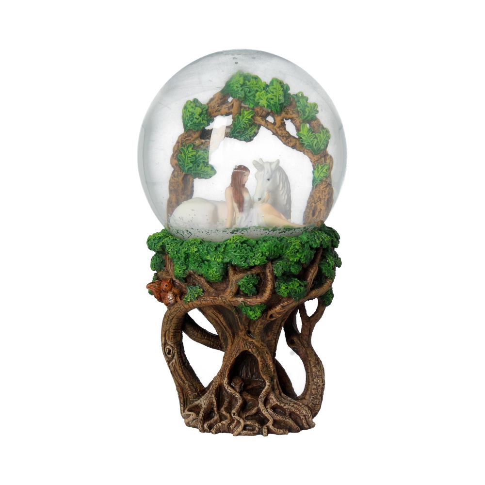 Pure Heart Snow Globe by Anne Stokes