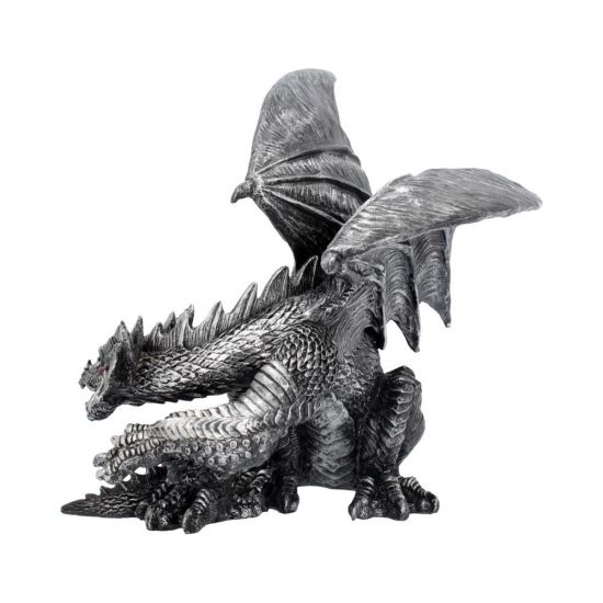 Obsidian Dragon Figurine 25cm