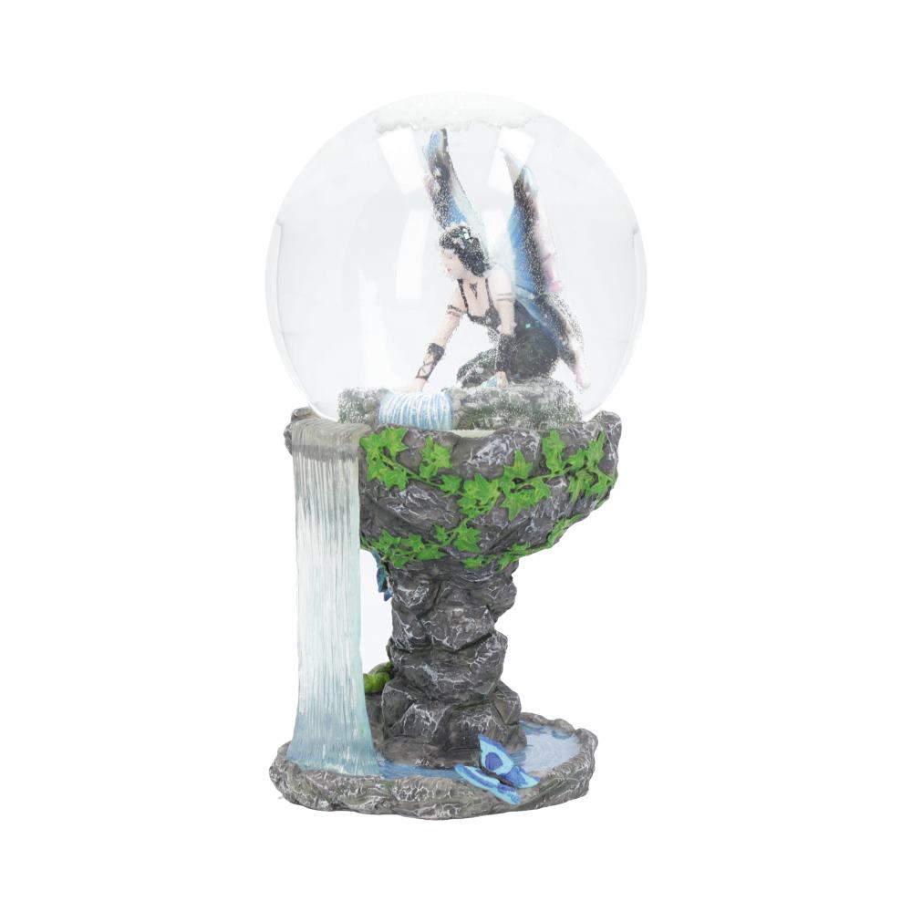 Immortal Flight Snow Globe by Anne Stokes