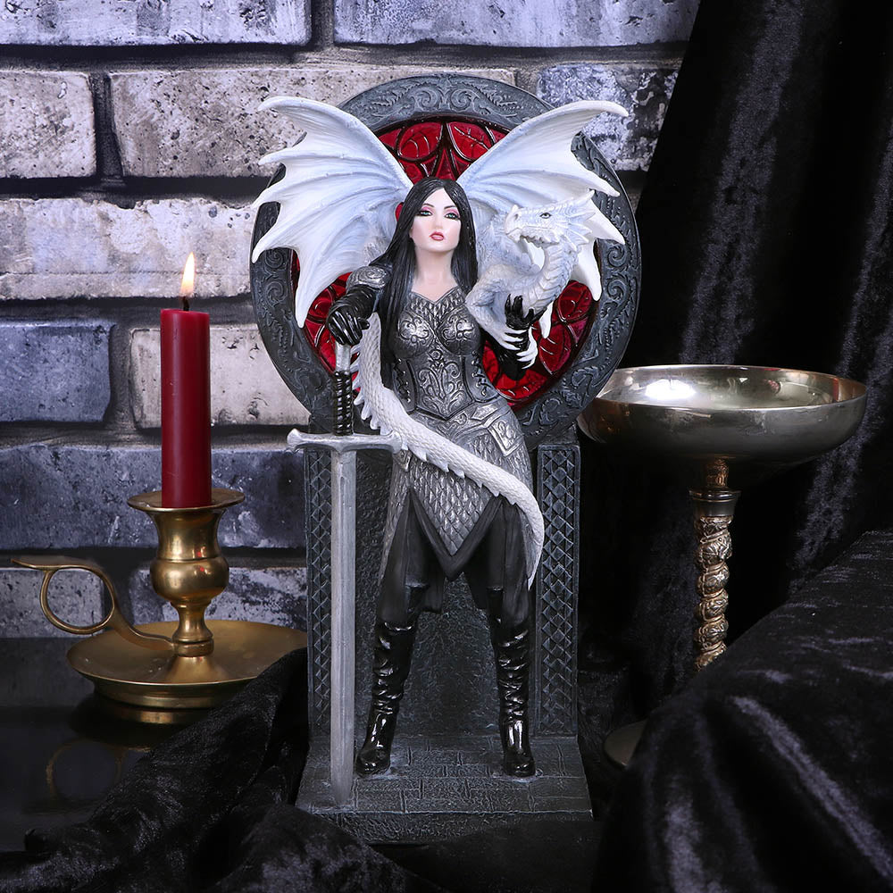 Valour 24cm Dragon Figurine by Anne Stokes