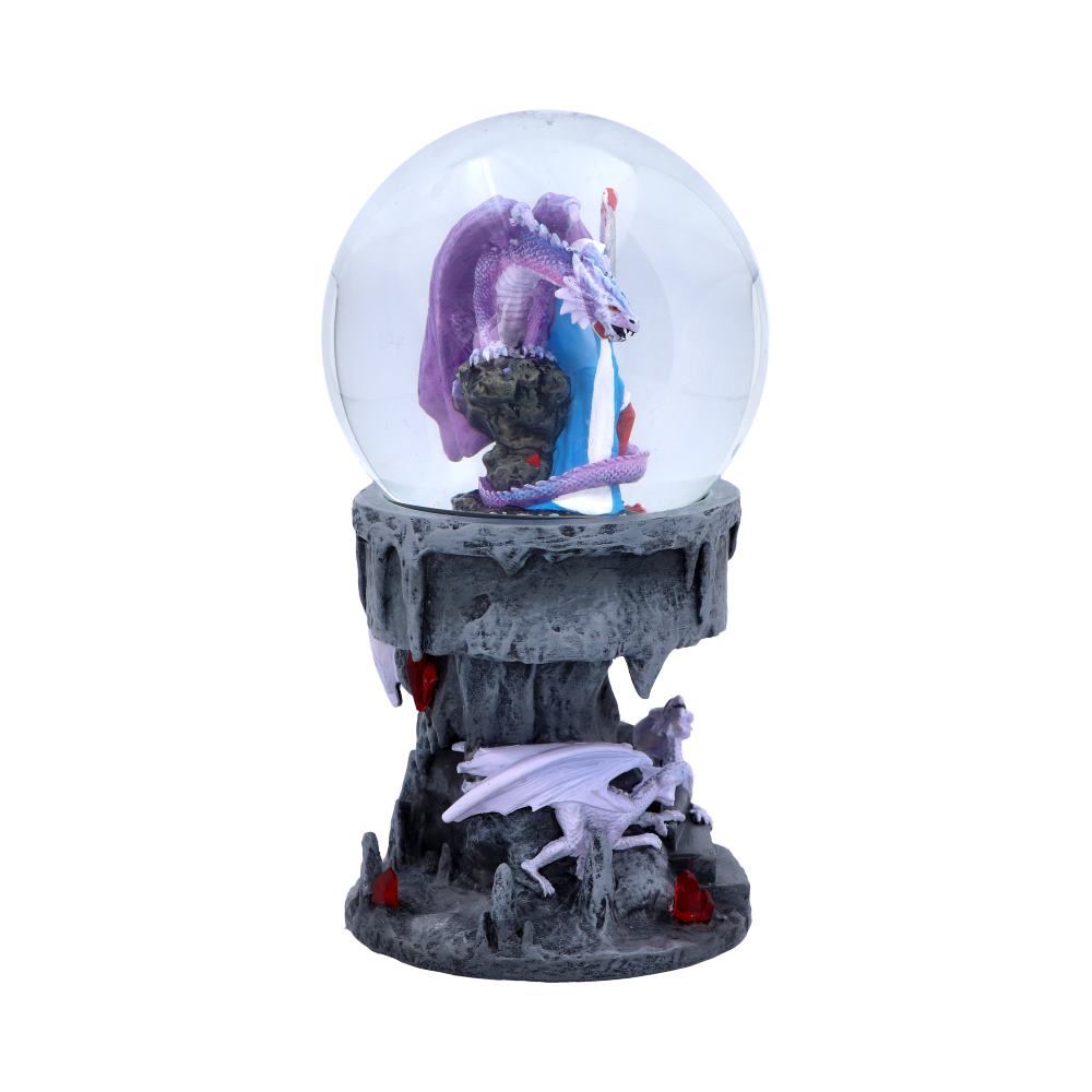 Dragon Mage Snow Globe by Anne Stokes