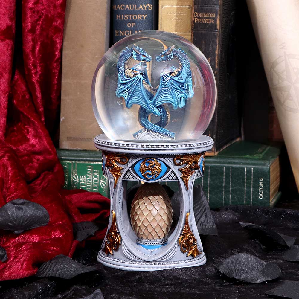 Dragon Heart Snow Globe by Anne Stokes