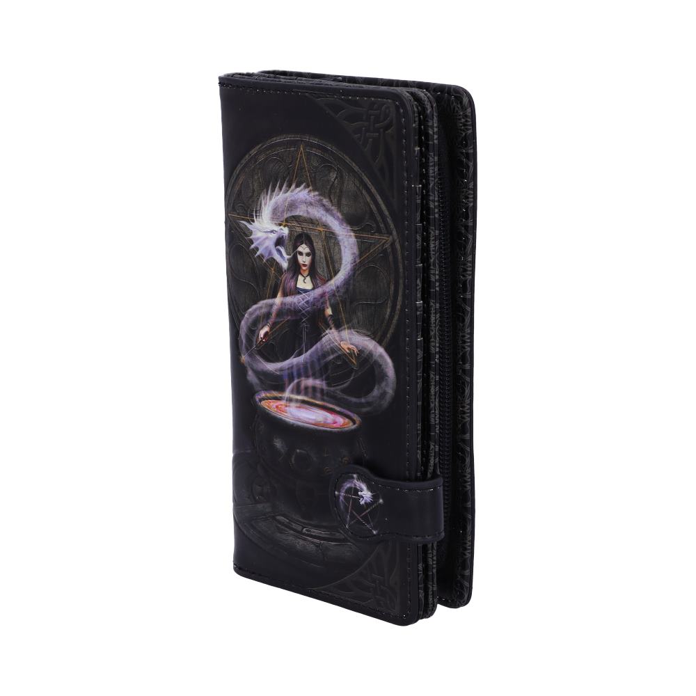 Anne Stokes The Summoning Witch and Dragon Embossed Purse