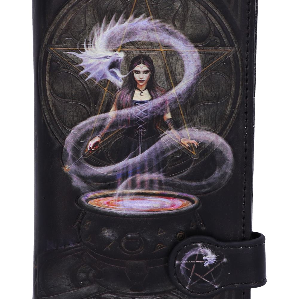 Anne Stokes The Summoning Witch and Dragon Embossed Purse