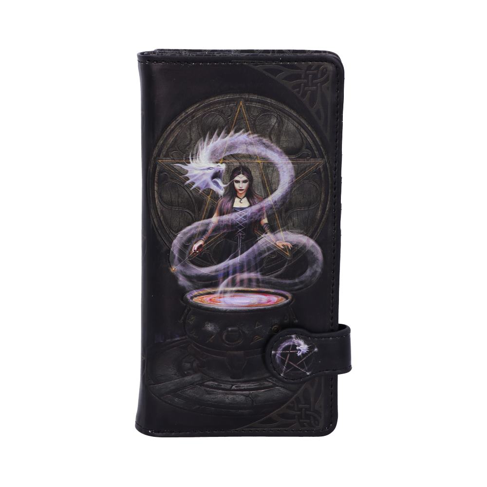 Anne Stokes The Summoning Witch and Dragon Embossed Purse