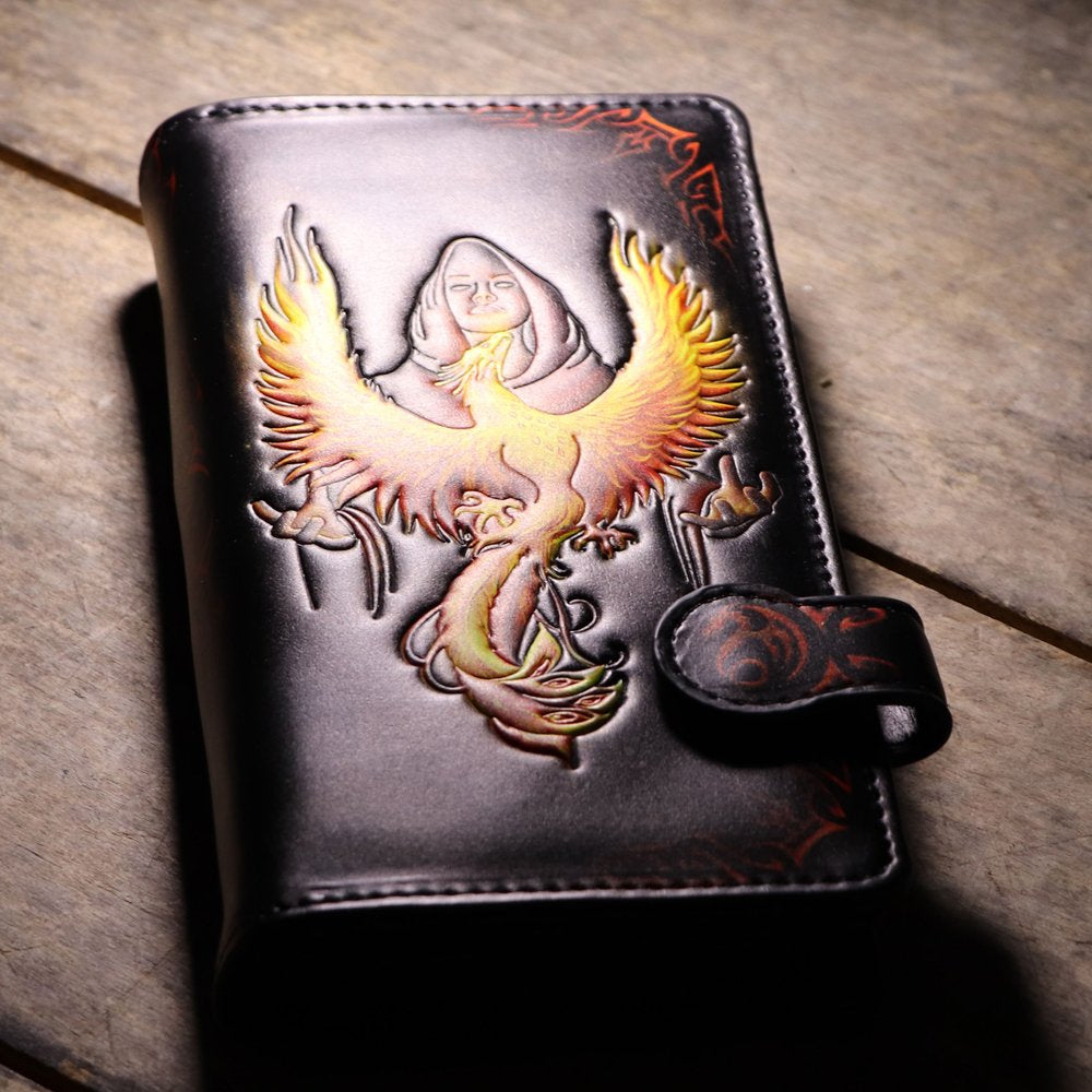 Anne Stokes Phoenix Rising Embossed Purse