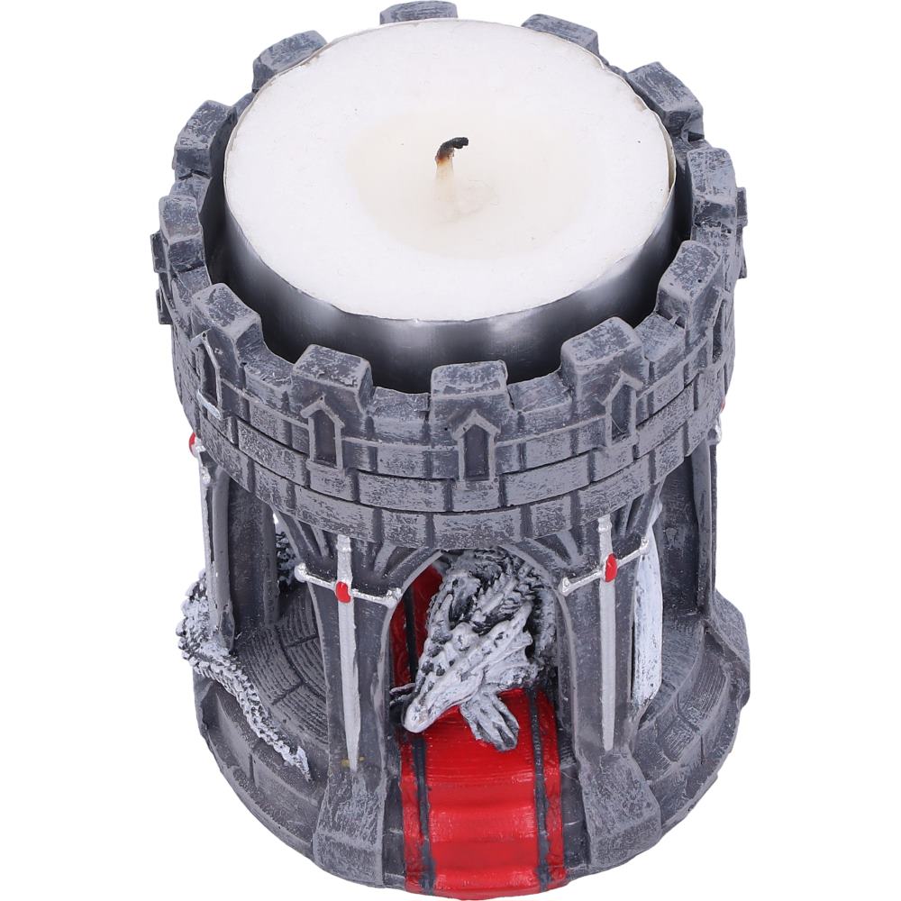 Anne Stokes Valour Dragon Tea Light Holder