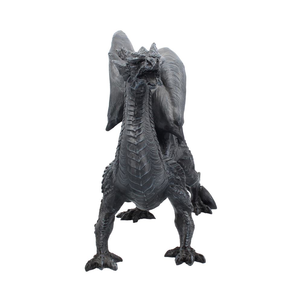 Obsidian Dragon Watcher 31cm