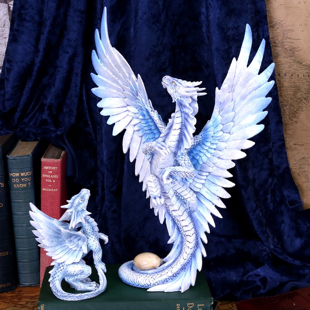 Adult Silver Dragon 31.5cm