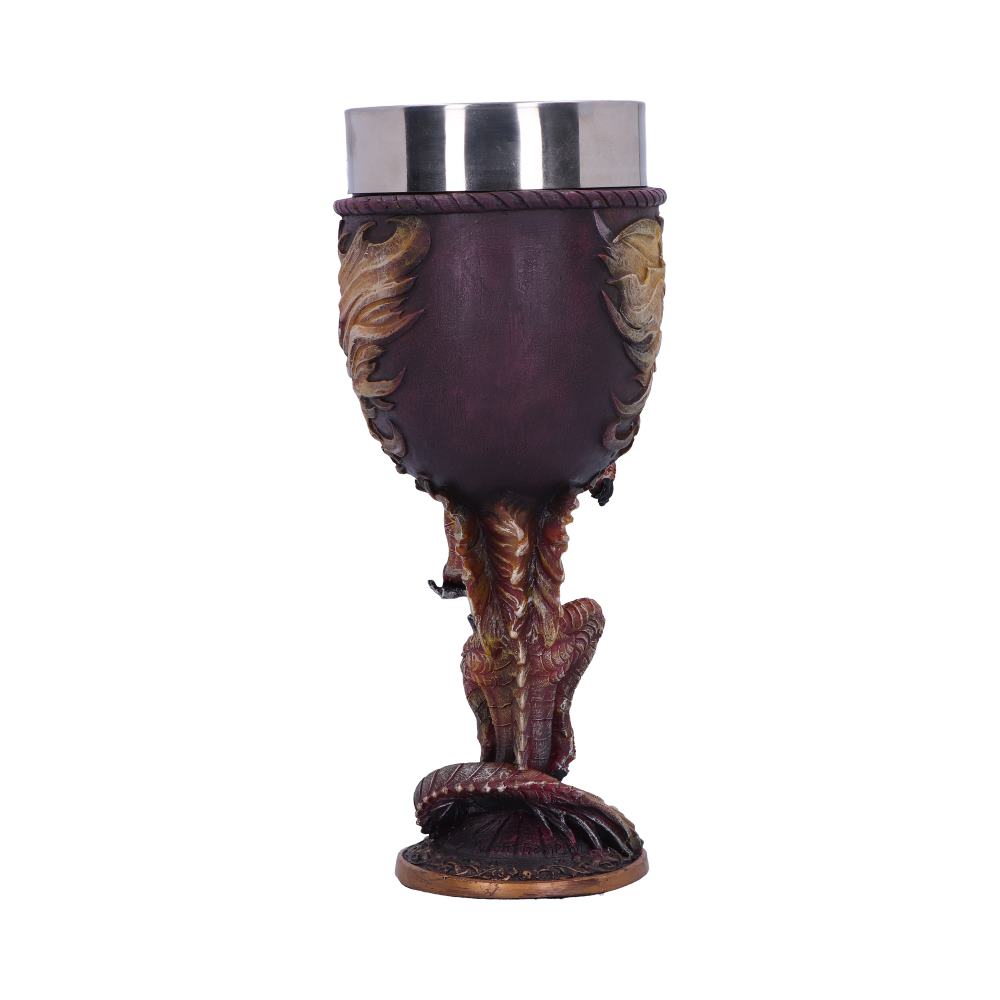 Flame Blade Dragon Goblet by Ruth Thompson