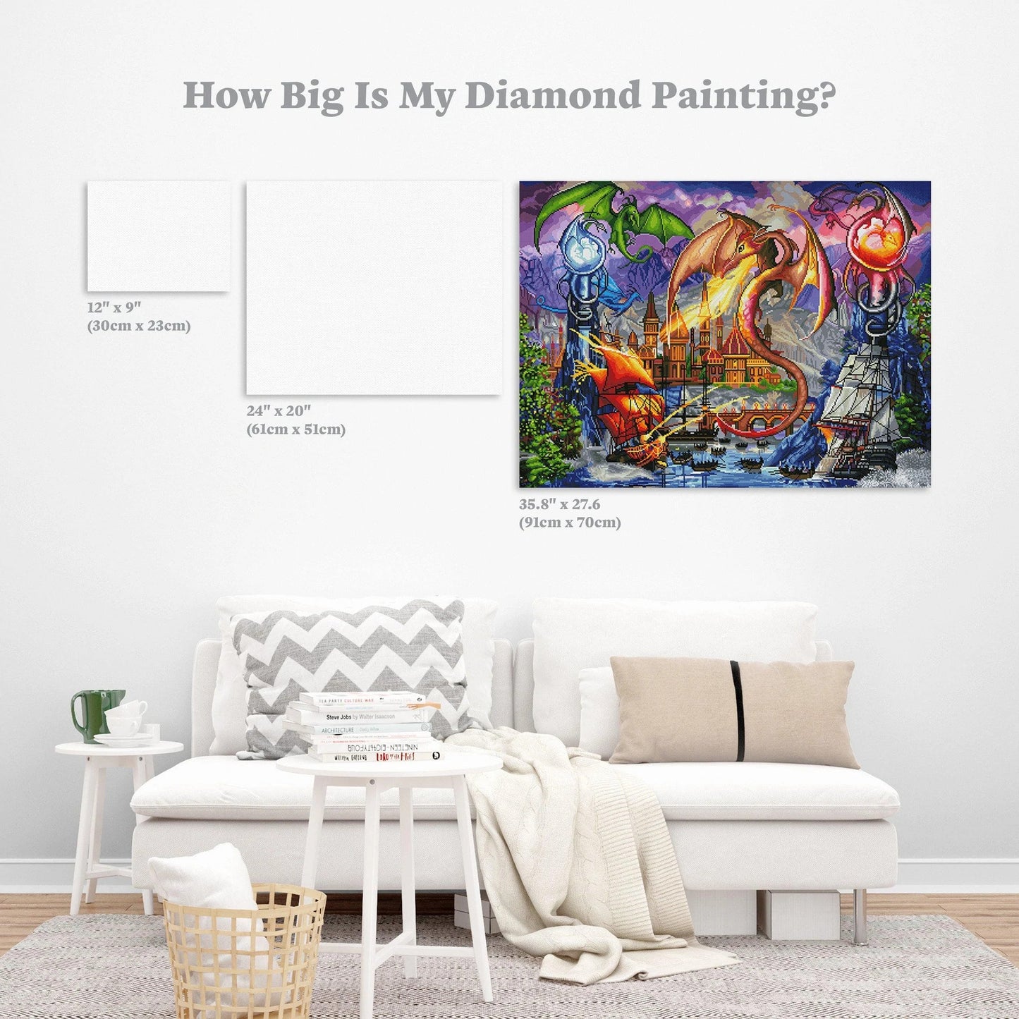 Dragon Attack Diamond Art
