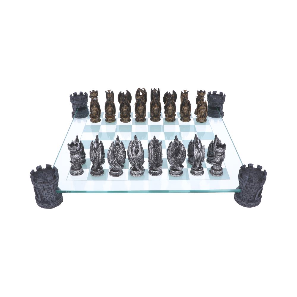 Kingdom of the Dragon Chess Set 43cm
