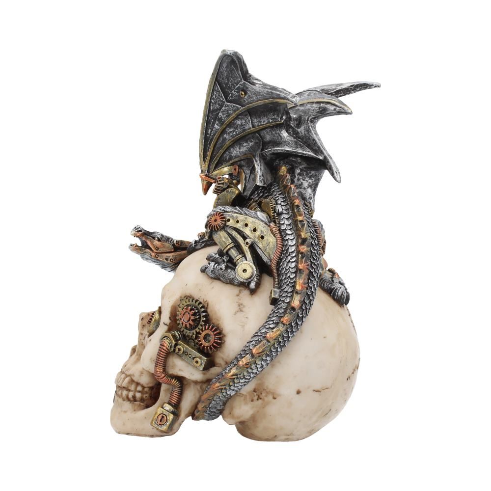 Steel Wing Dragon Skull 21cm