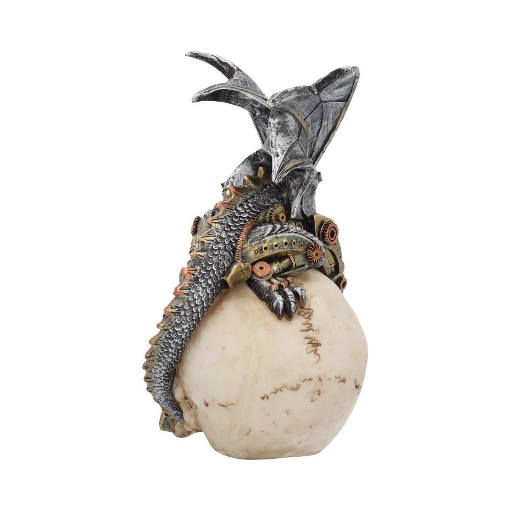 Steel Wing Dragon Skull 21cm