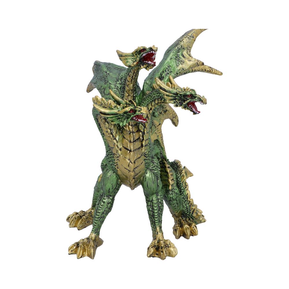 Triple Threat Green Dragon Hydra Figurine