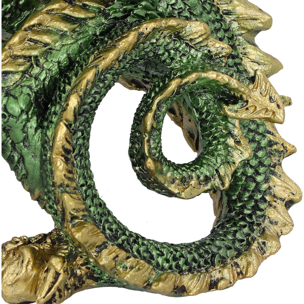 Triple Threat Green Dragon Hydra Figurine