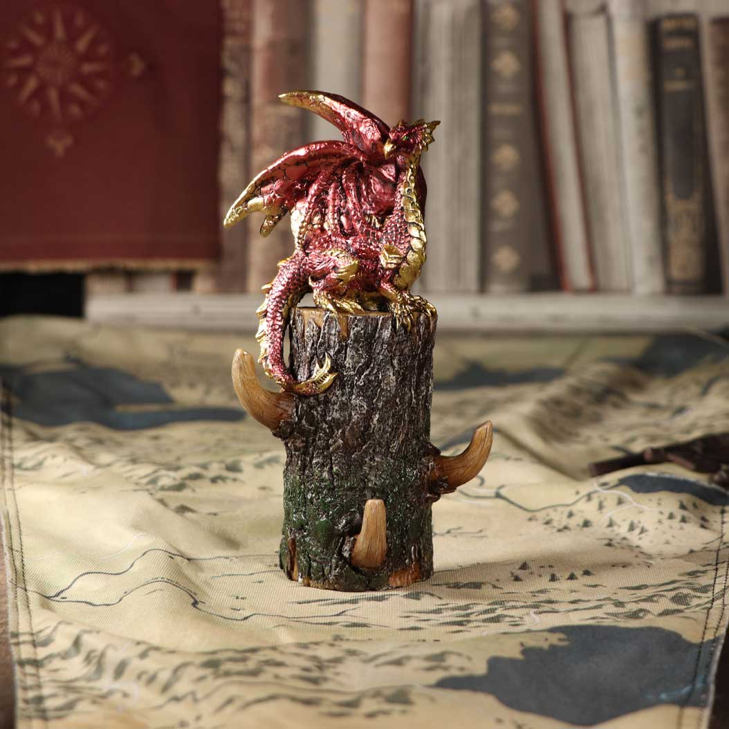 Crimson Helper 18.8cm Dragon Key Hanger