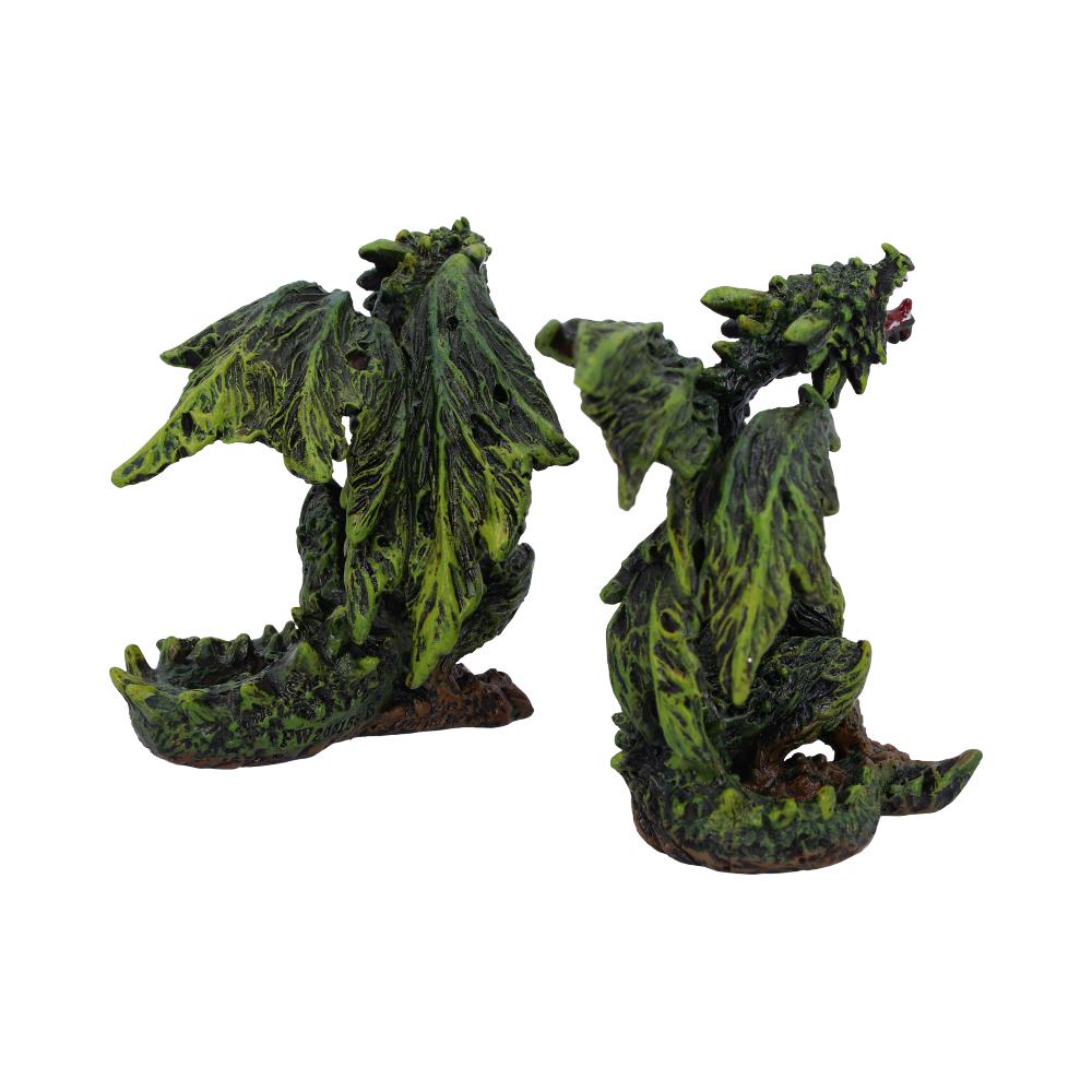 Forest Fledglings Green Woodland Dragon Figurines