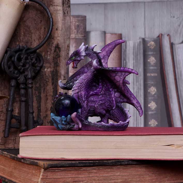 Purple Dragon Mystic Protection 10cm