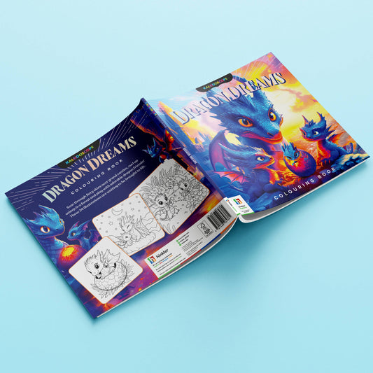 Kaleidoscope Colouring Book – Dragon Dreams Fantasy Edition