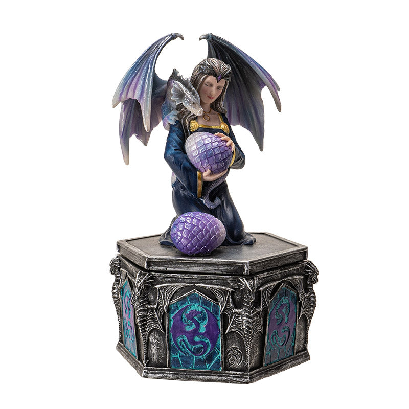 Dragon Friendship Spring Box by Anne Stokes