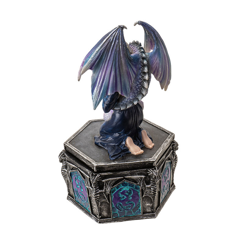 Dragon Friendship Spring Box by Anne Stokes