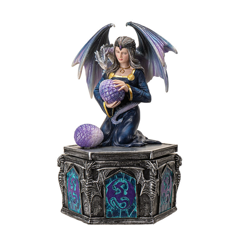 Dragon Friendship Spring Box by Anne Stokes