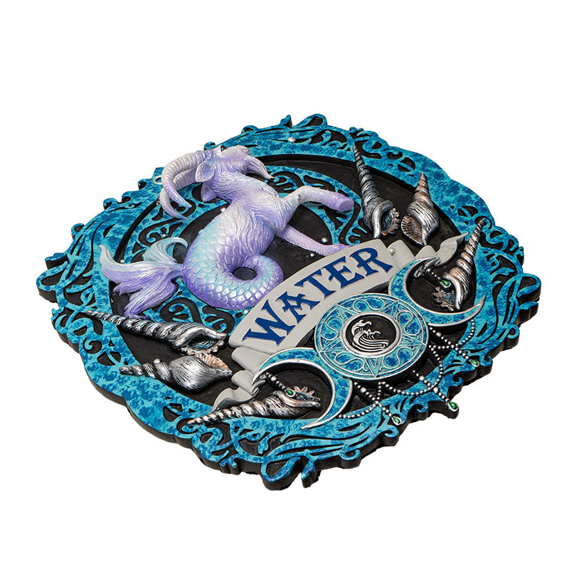 Water Elements Wall Plaque by Anne Stokes