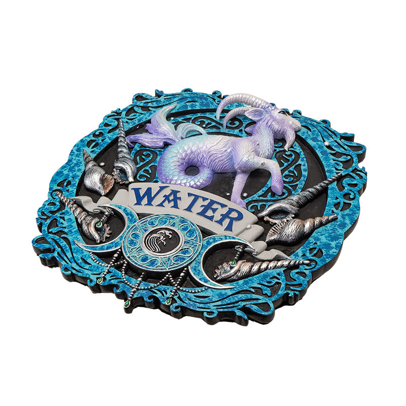 Water Elements Wall Plaque by Anne Stokes