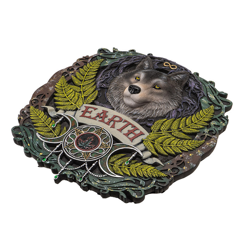 Earth Elements Wall Plaque by Anne Stokes