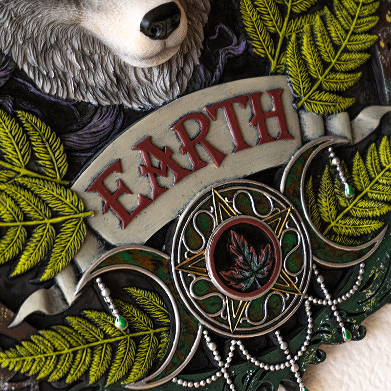 Earth Elements Wall Plaque by Anne Stokes