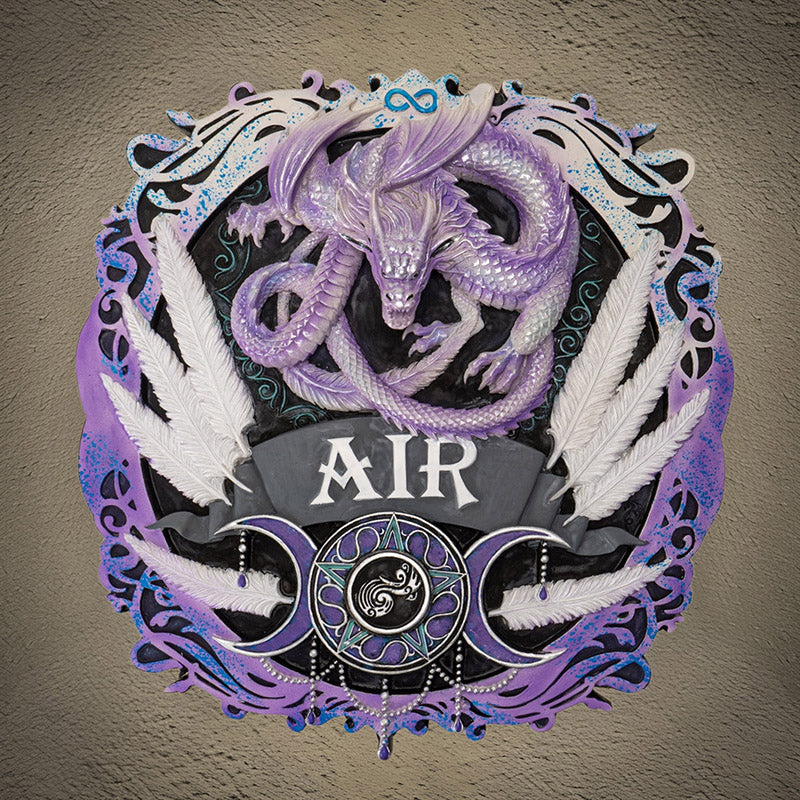 Air Elements Wall Plaque by Anne Stokes