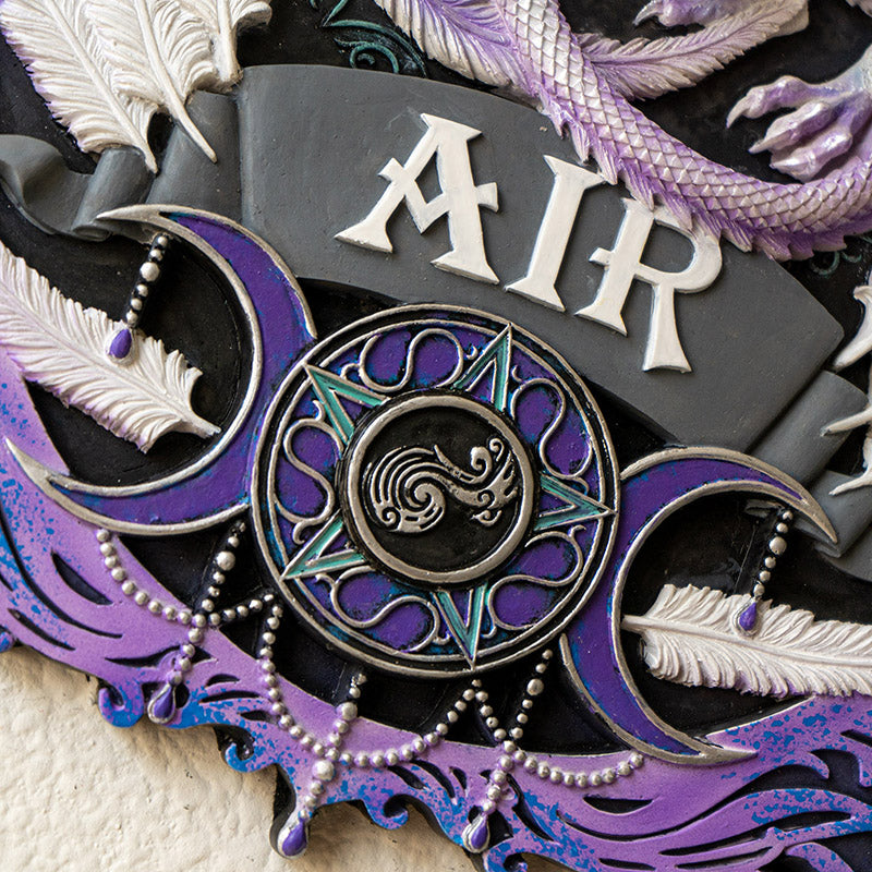 Air Elements Wall Plaque by Anne Stokes