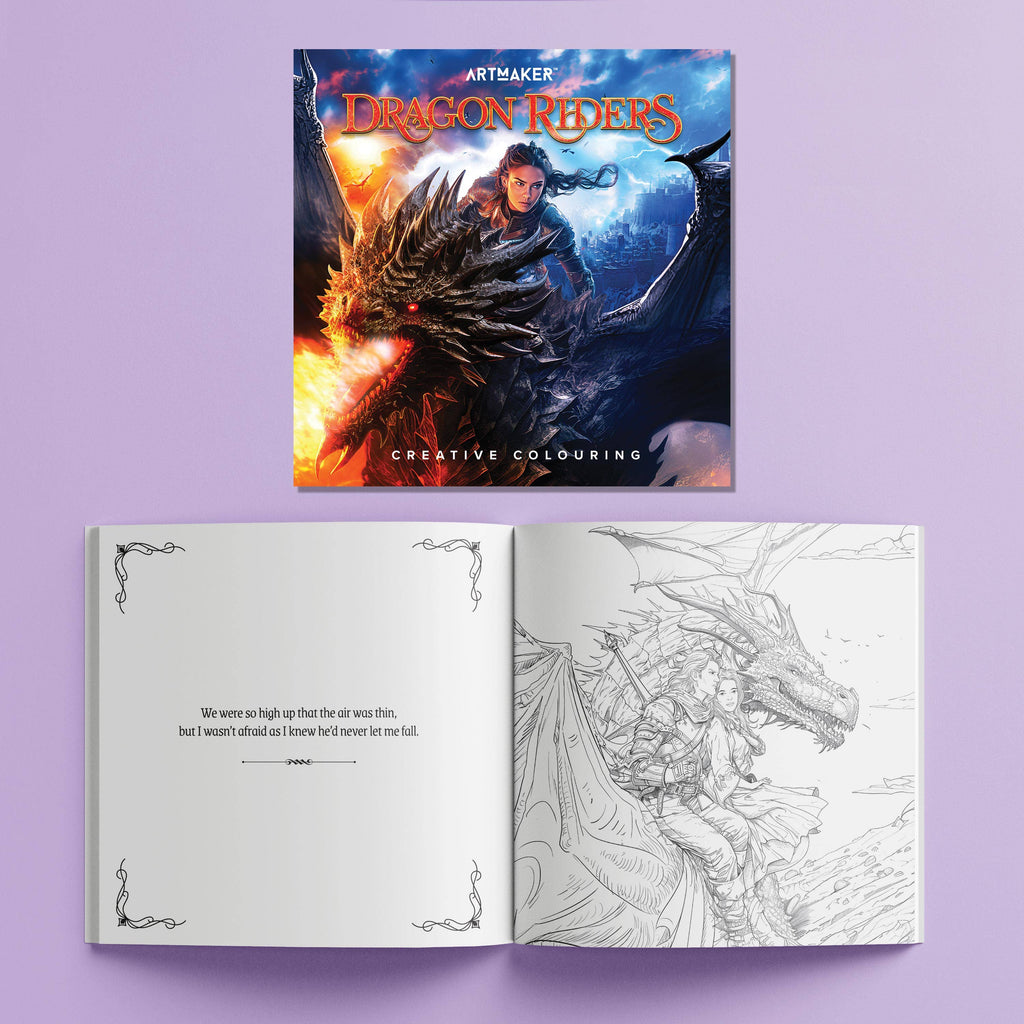 Ultimate Romantasy Colouring Kit – Carry Case with Books & Markers