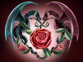 Dragon's Love Diamond Art