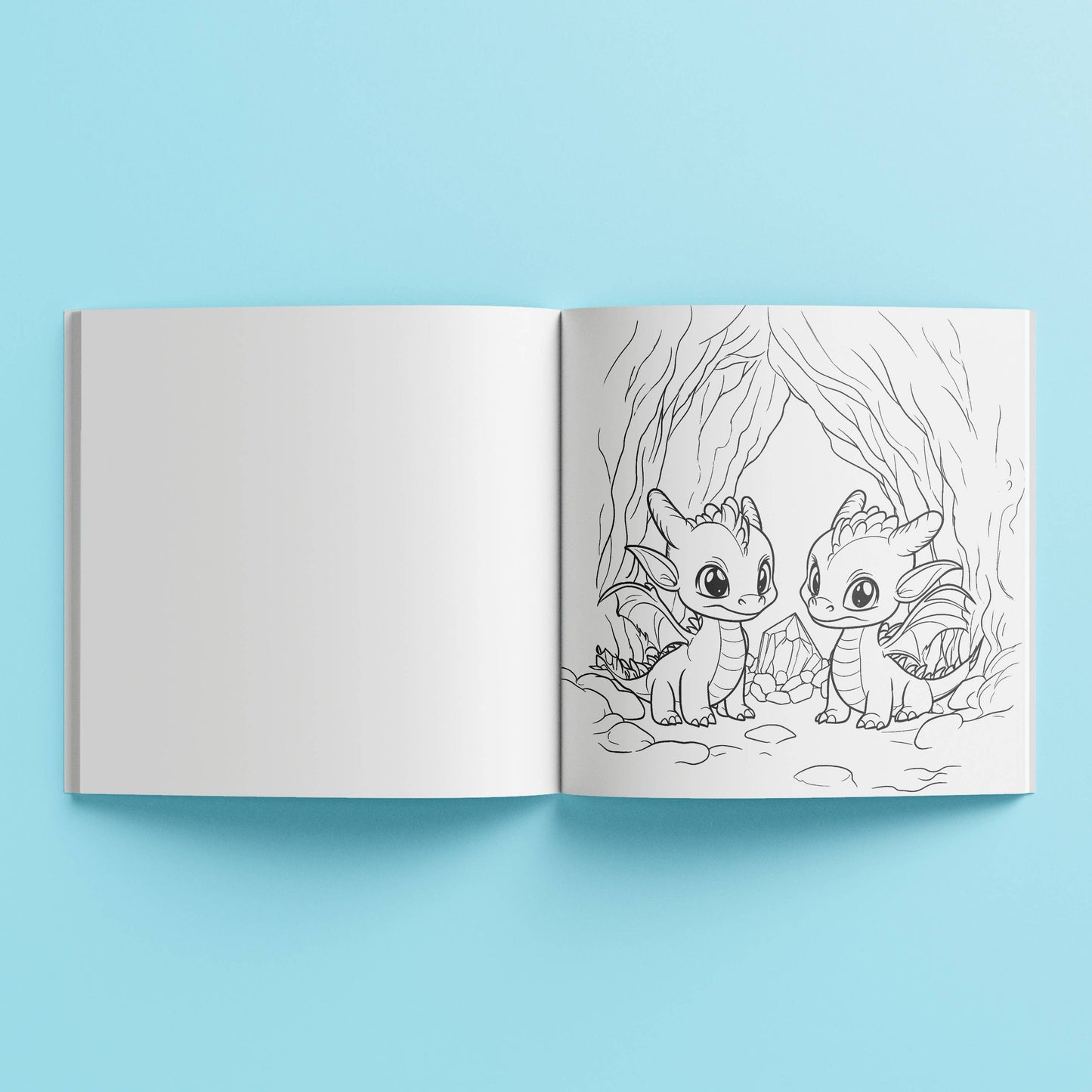 Kaleidoscope Colouring Book – Dragon Dreams Fantasy Edition