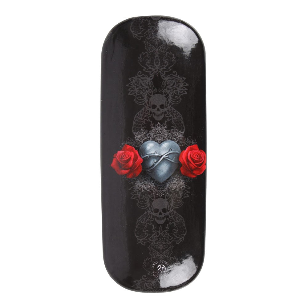 Only Love Remains Glasses case by Anne Stokes