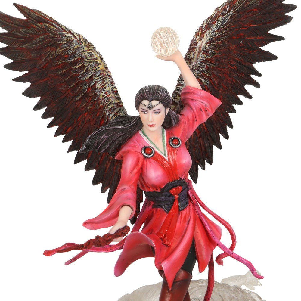 Air Elemental Sorceress Figurine by Anne Stoke