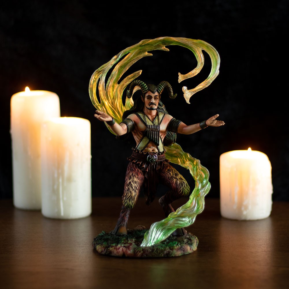 Earth Elemental Wizard Figurine by Anne Stoke