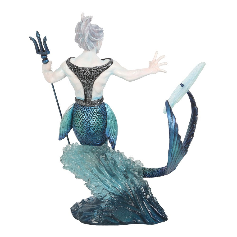 Water Elemental Wizard Figurine by Anne Stoke