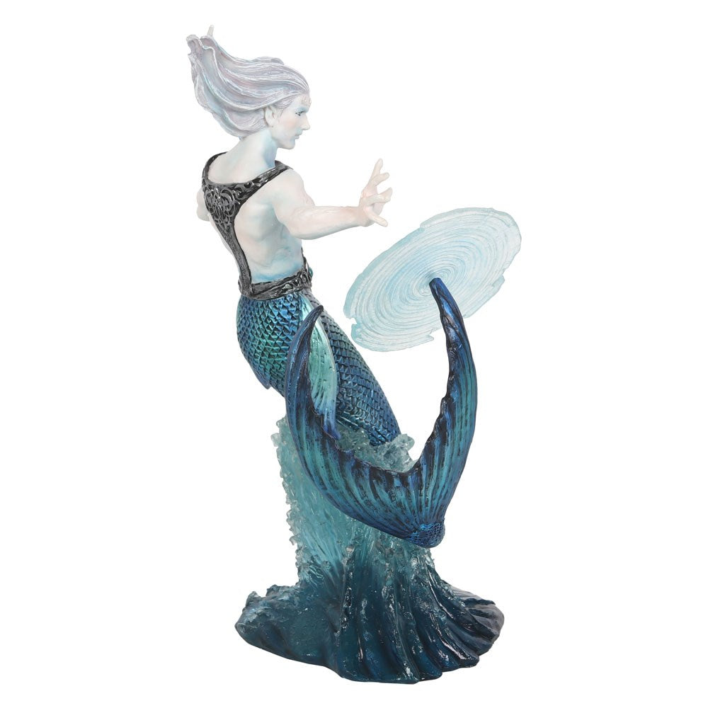Water Elemental Wizard Figurine by Anne Stoke