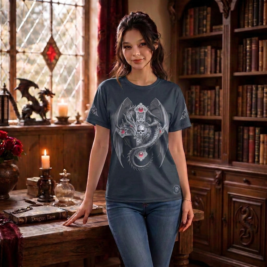 Gothic Guardian T-Shirt by Anne Stokes