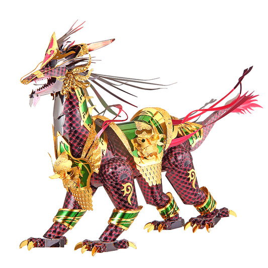 Auspicious Kirin Dragon 3D Metal Jigsaw Puzzle