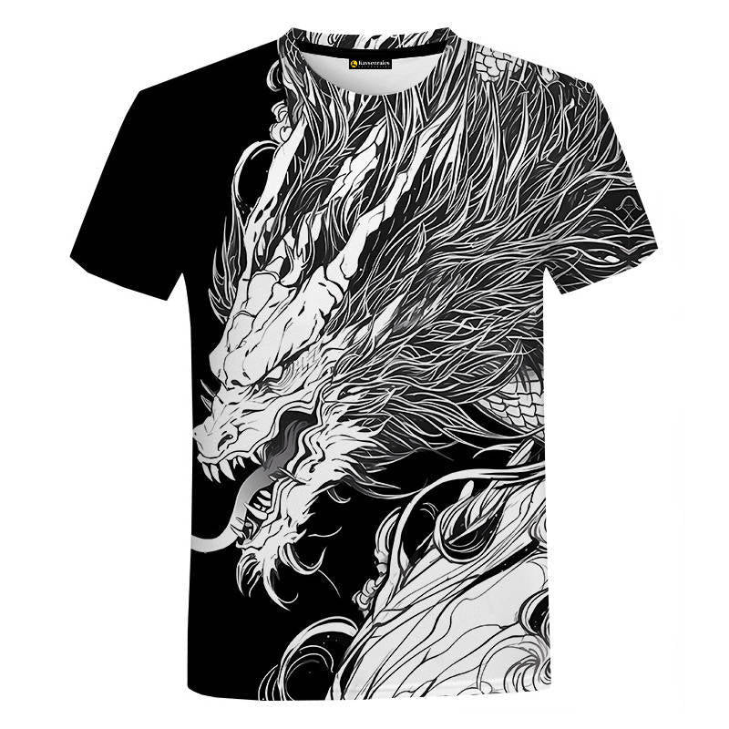 Striking Dragon digitally printed T-Shirt