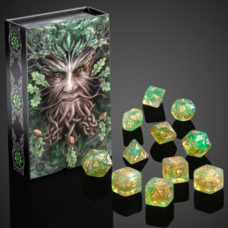 Oak King Dice Set - Anne Stokes