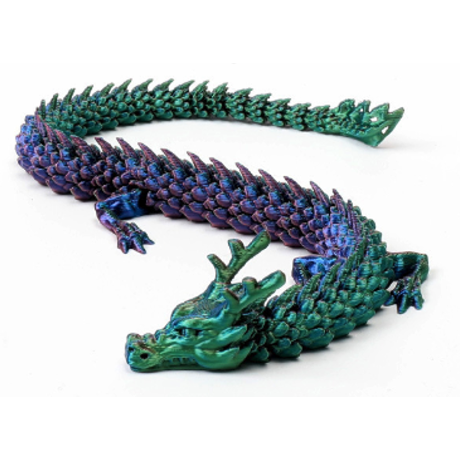 Poseable Chinese Dragon Aquarium Figurines
